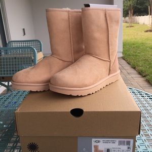 ugg classic short amberlight